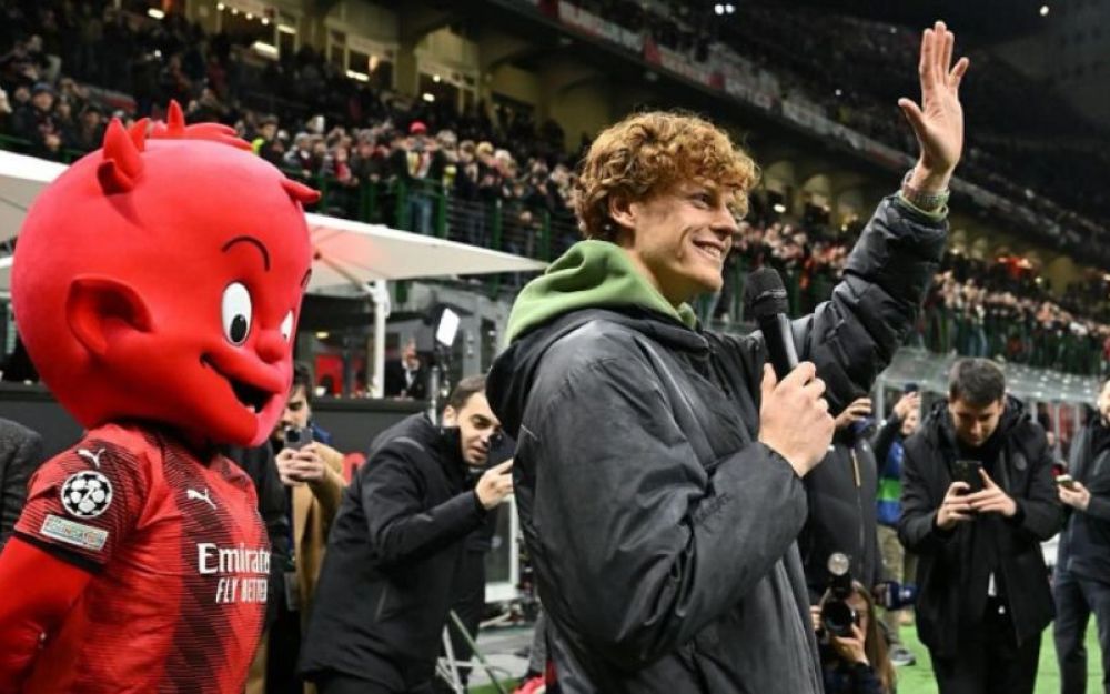 Jannik Sinner a San Siro