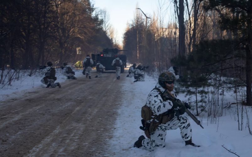 frontiera tra Russia e Ucraina