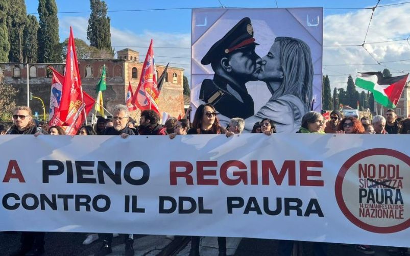 Corteo Ddl sicurezza