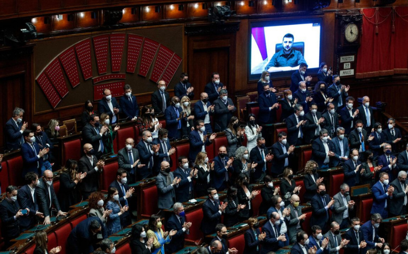 zelensky al parlamento