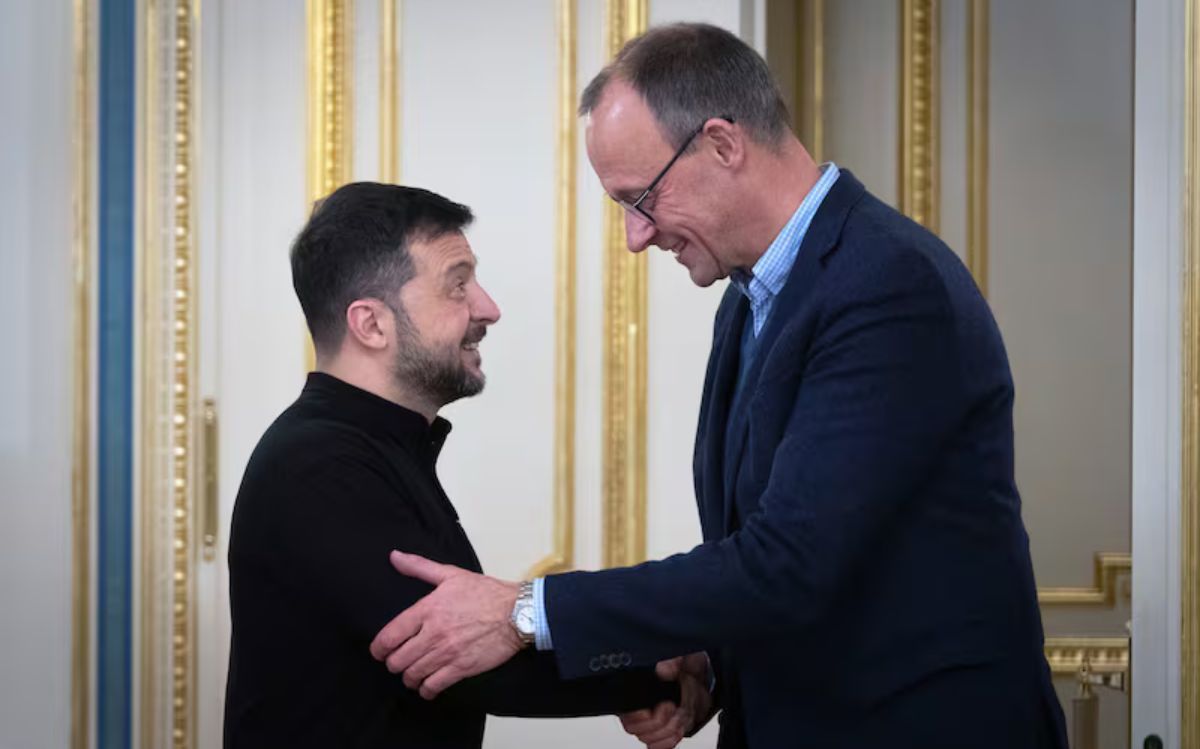 Merz promette sostegno a Zelensky