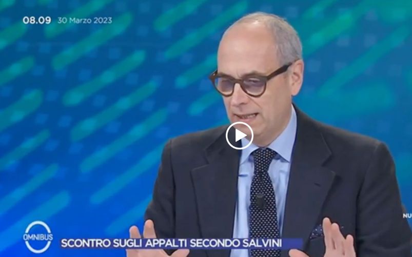 Davide Giacalone a Omnibus La7