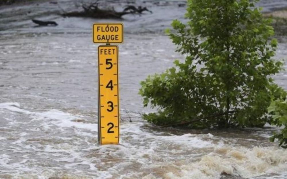 Texas fiume straripa