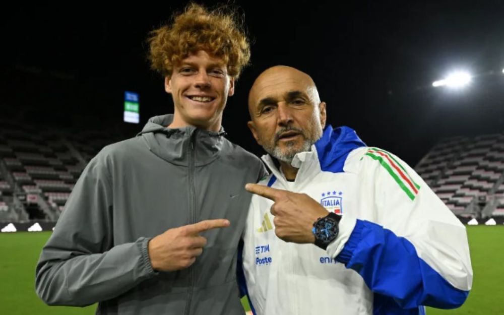 il grande tennis, il piccolo calcio