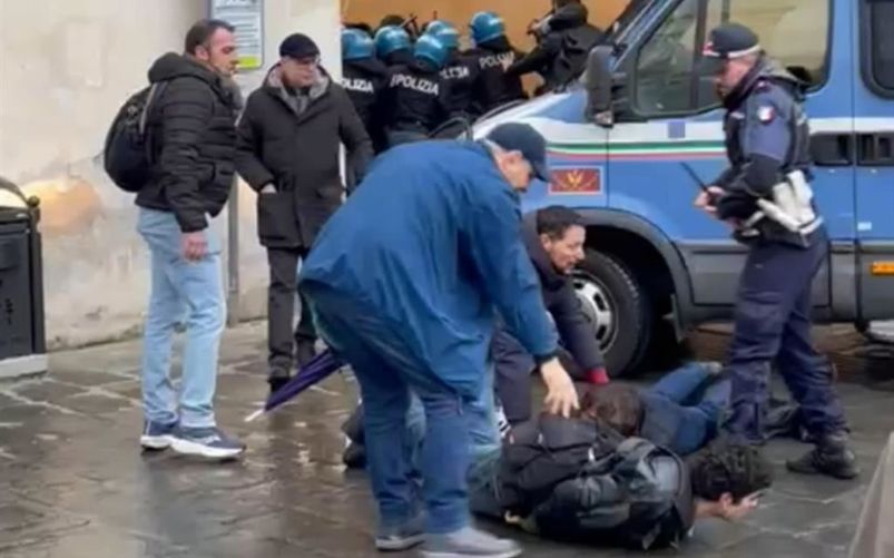 corteo di Pisa