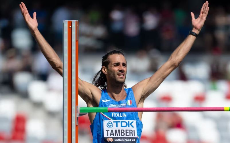 Gianmarco Tamberi medaglia d'oro