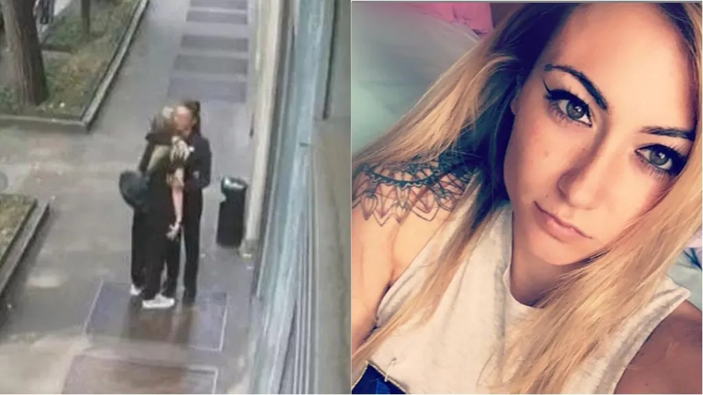 giulia tramontana abbraccio