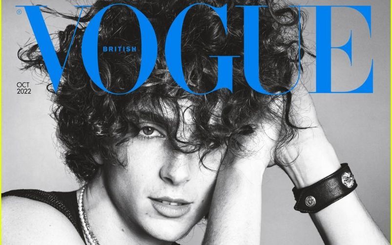 Timothée Chalamet è il primo uomo copertina Vogue in 106 anni
