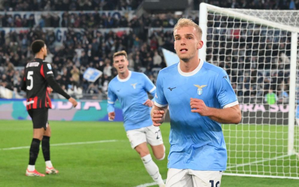 La Lazio batte il Milan 1-0, l’Inter ora a +8 sui cugini