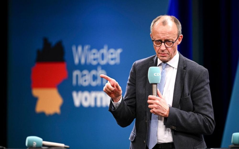 Merz affonda