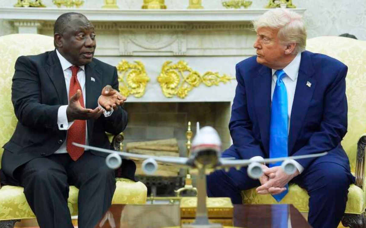 Trump Ramaphosa