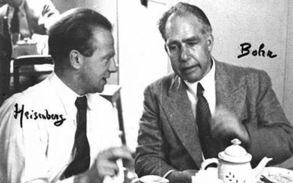 Niels Bohr e Werner Heisenberg