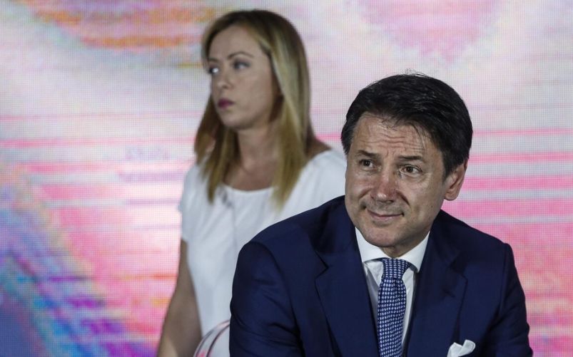 Conte su governo Meloni