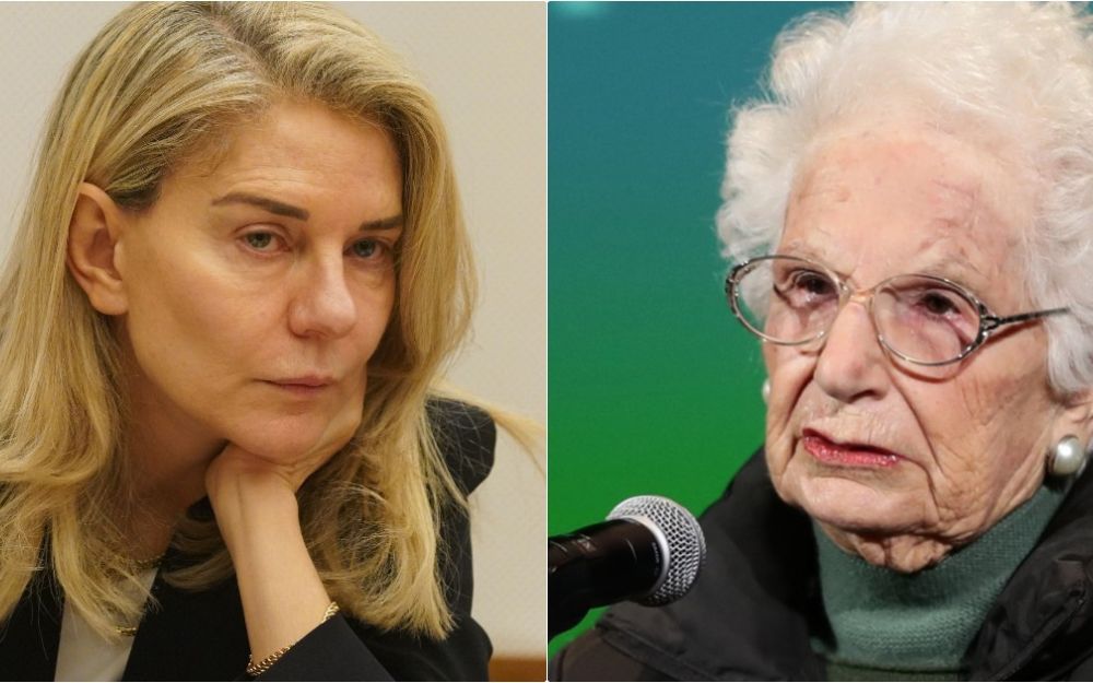 Elena Basile che dà della nazista Liliana Segre