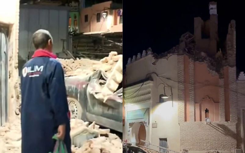 Le Prime Immagini Del Devastante Terremoto In Marocco