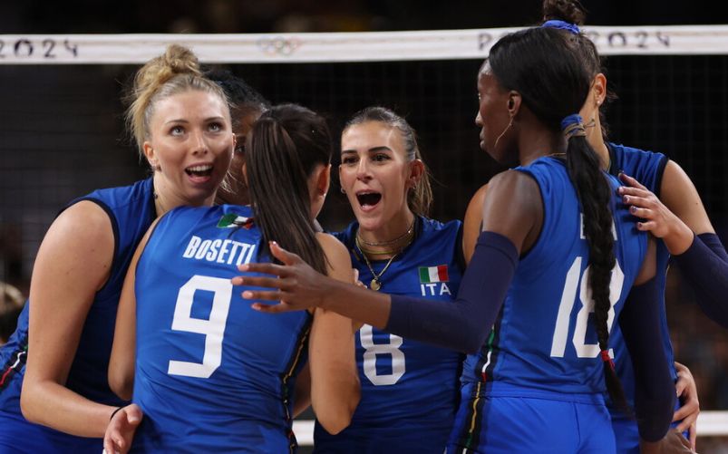 ERREA FIPAV 1° Maglia Olimpiadi 2024 Lavia 15 Italia Pallavolo Uomo EUR
