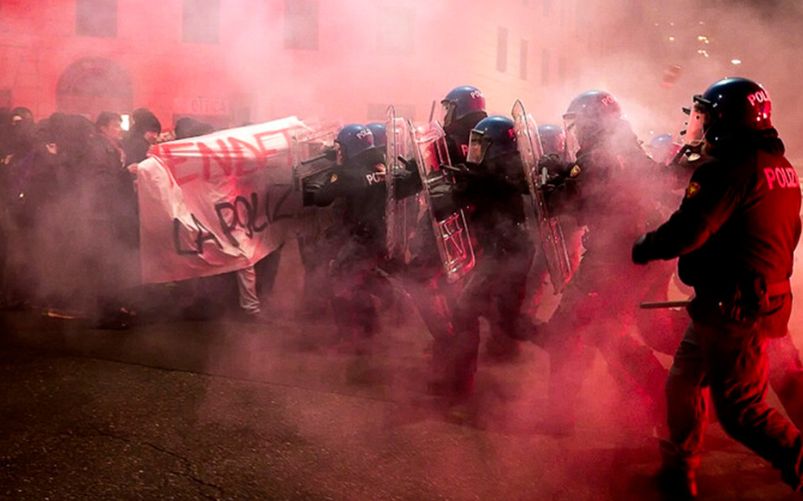 Le manifestazioni di piazza